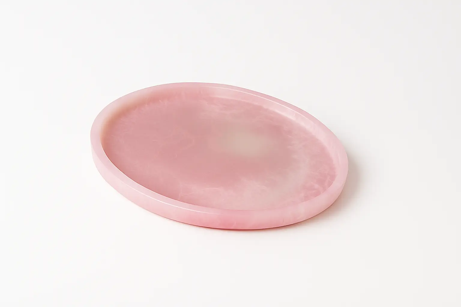 Pink Resin Tray