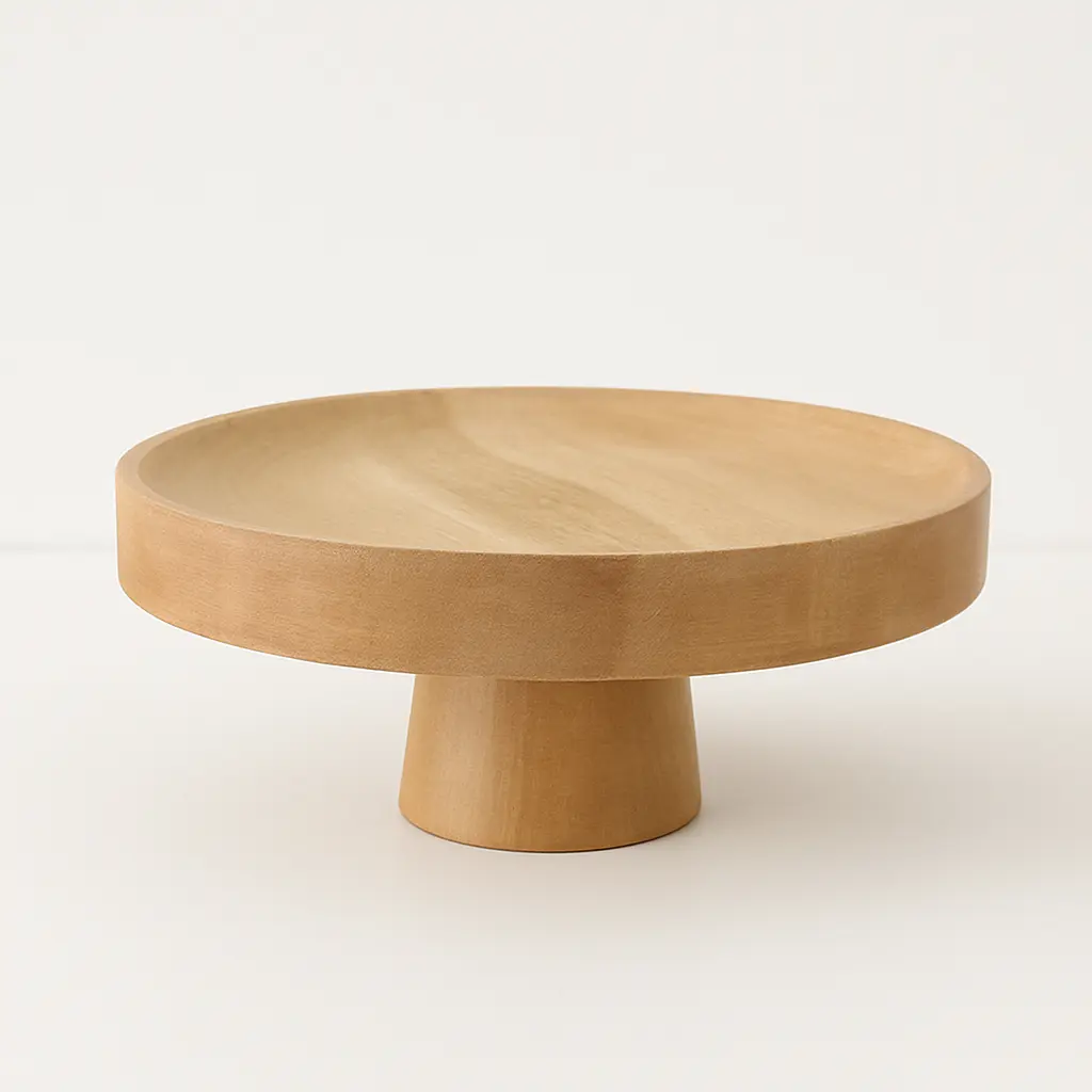 Wooden Bowl with Lid